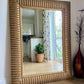 Vintage Mirror with Ornate Gold Frame.Inspired by Ancient Egyptian Art