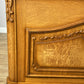 Bed Vintage French Louis XVI Style Double Frame Carved Headboard LOT 6391