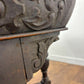 Early Victorian Heavily Carved Oak Octagonal Centre Table