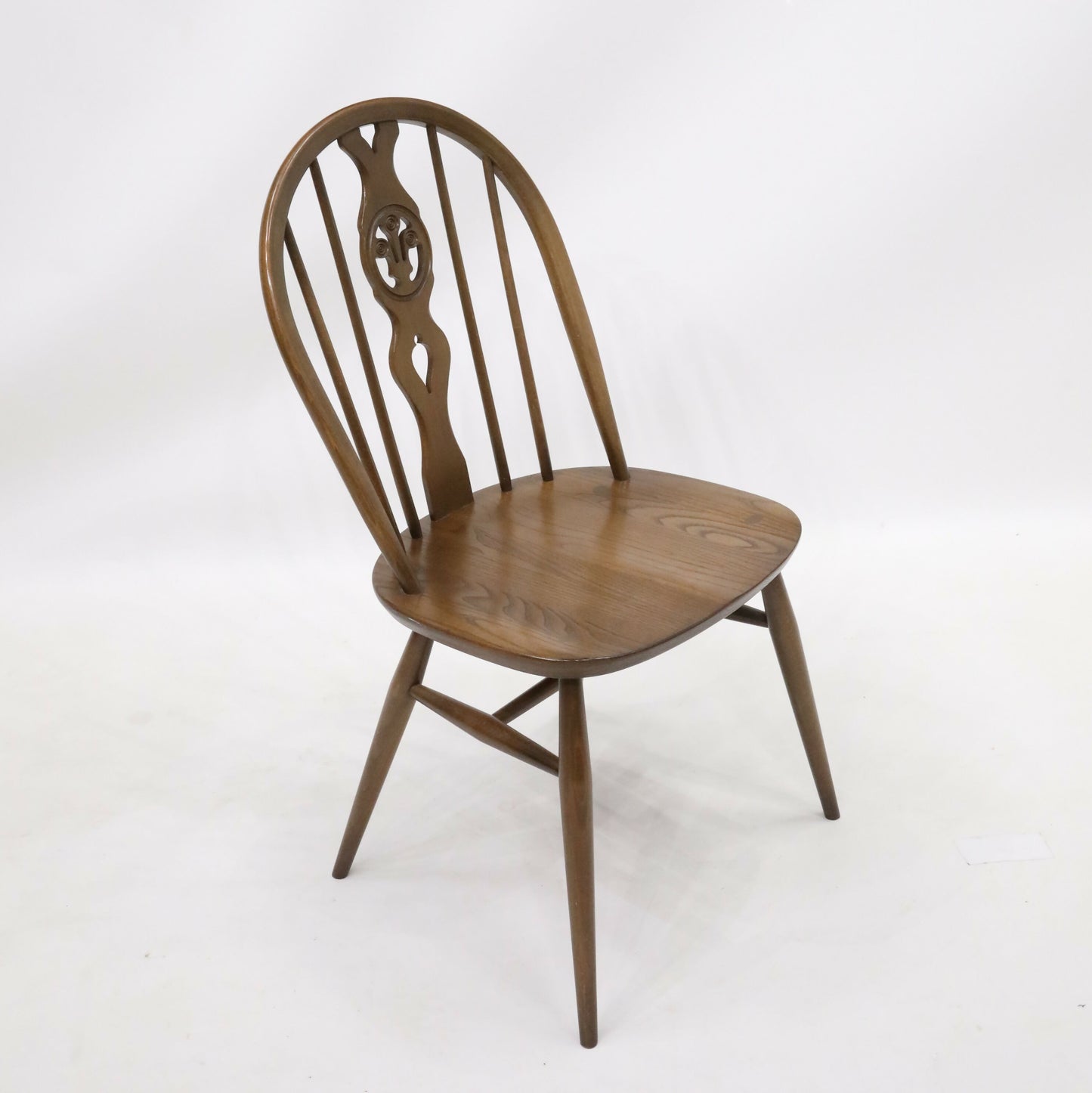 Ercol Dining Chair Fleur De Lys Bow Back Golden Dawn Model 878 FREE UK Delivery