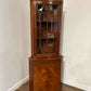 Reproduction Mahogany Corner Cabinet