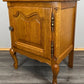 Pair of Bedside Tables Vintage French Louis Oak Nightstands Cabinets LOT 3517