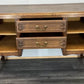Cabinet Vintage French Louis XVI Style TV stand Desk Oak Sideboard LOT 4516