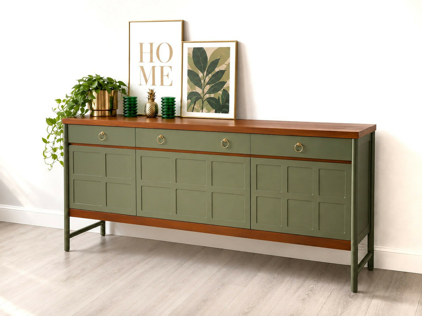 Paint to order- mid-century modern Nathan sideboard-drinks cabinet