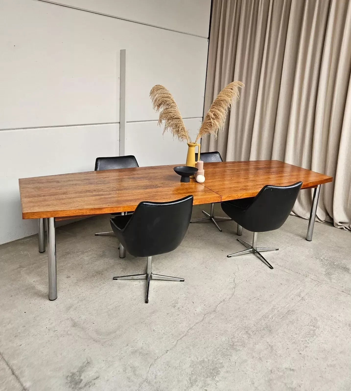 Vintage Mid Century 70s Conran Huge Large Boardroom Dining Table Danish Retro R558