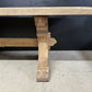 Bleached Oak Farmhouse Dining Table