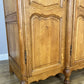 Wardrobe Vintage French Louis XVI Style Oak Four Door Carved Armoire LOT 6099