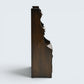 Ercol Old Colonial Waterfall Bookcase 2 Shelves Dark Finish FREE UK Delivery