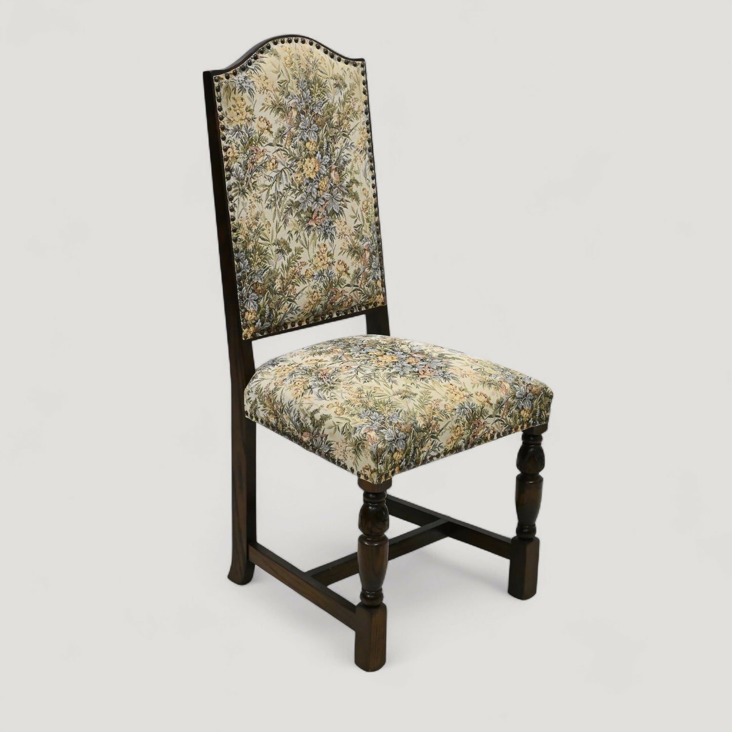 6 Dining Chairs By Jaycee Studded Upholstered Seats & Backs FREE UK Delivery*. SBR10950/1709E