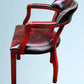 Leather Chesterfield Office Chair / Court Chair