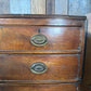 Antique Georgian Bowfront Two over Two Chest of Drawers, c 1820
