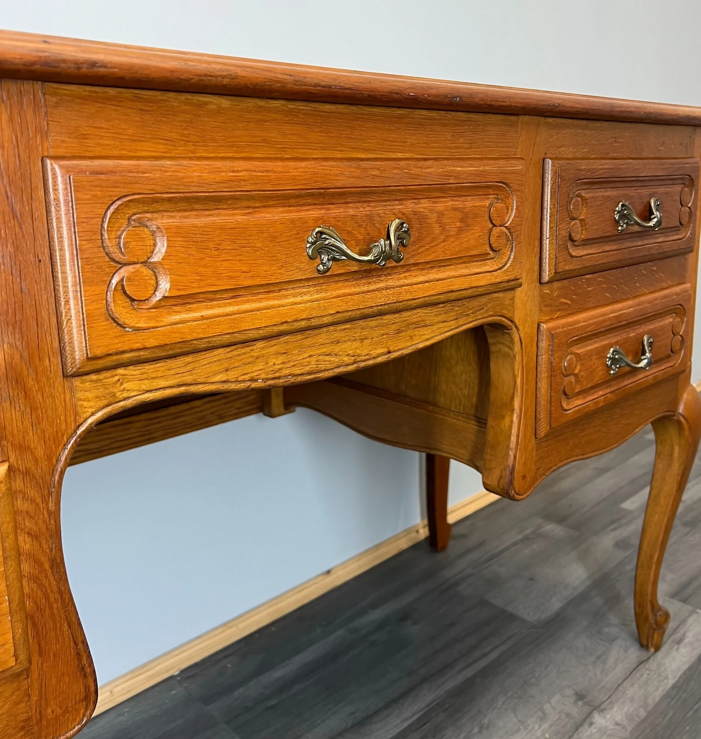 Sideboard Vintage French Louis XIV Style 5 Drawers Storage Unit Cabinet LOT 3569