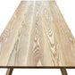 Solid Ash dining table by Matthew Stanwix