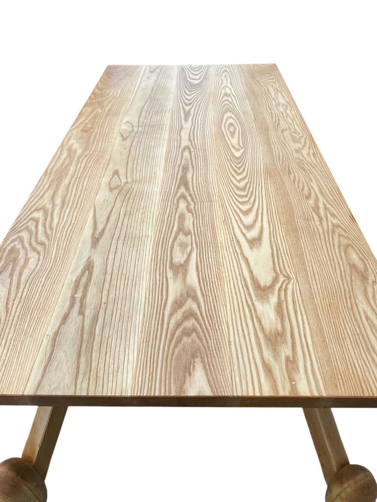 Solid Ash dining table by Matthew Stanwix