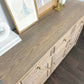 Light Wood Vintage Boho Rustic Sideboard