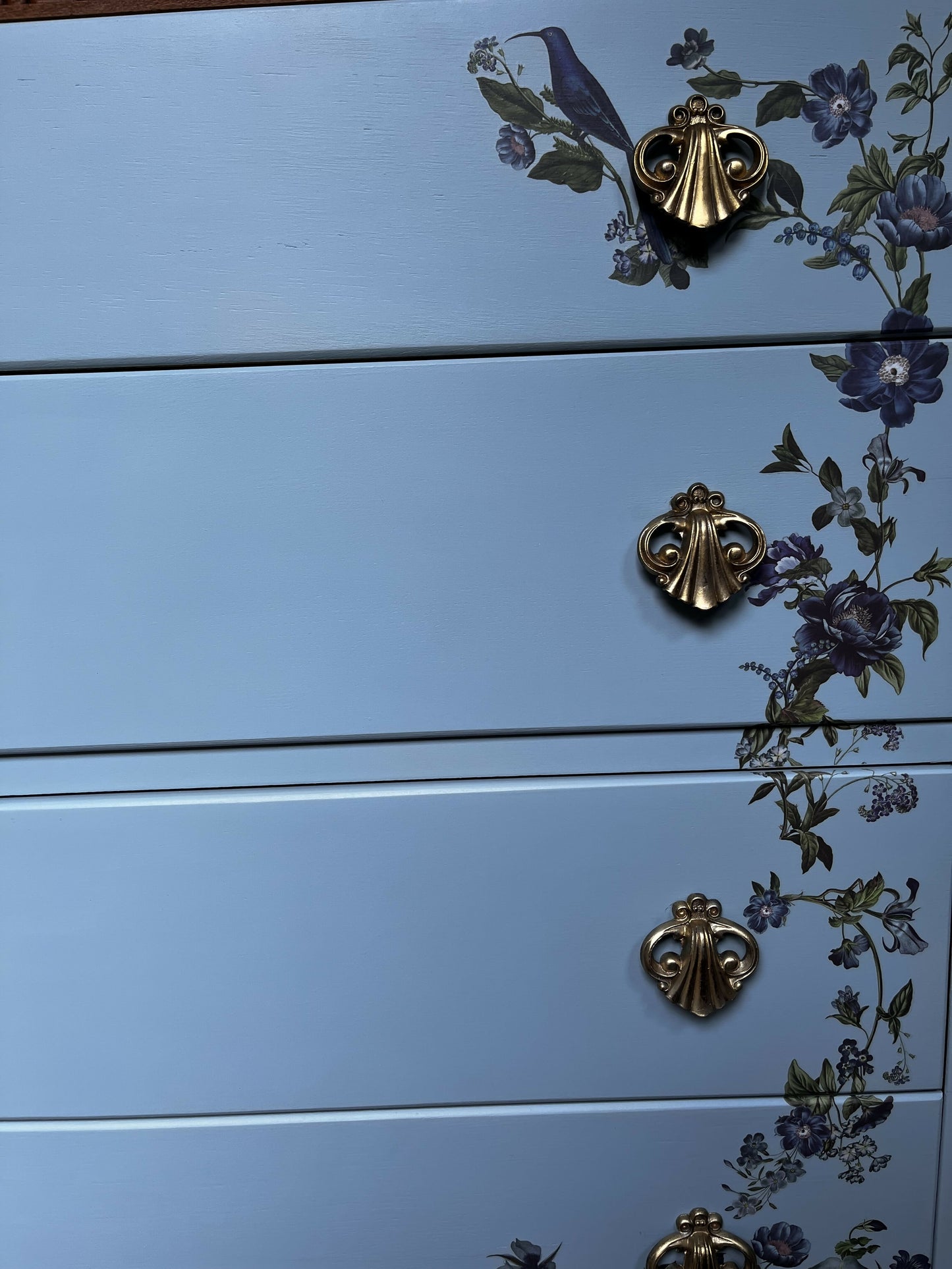 Hand painted vintage Lebus Drawers
