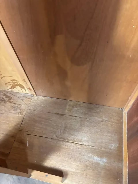 1950's Vintage Walnut Veneered Wardrobe