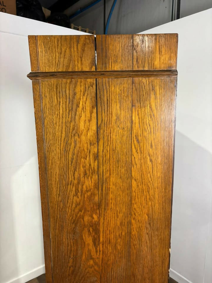Edwardian Oak Wardrobe
