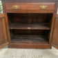 Antique Leeds Co-op Mahogany Flip-Top Server / Sideboard - "Our Own Make"