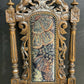 Set 8 French Carved Oak Dining Chairs