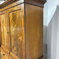 Georgian Flame Mahogany Linen Press