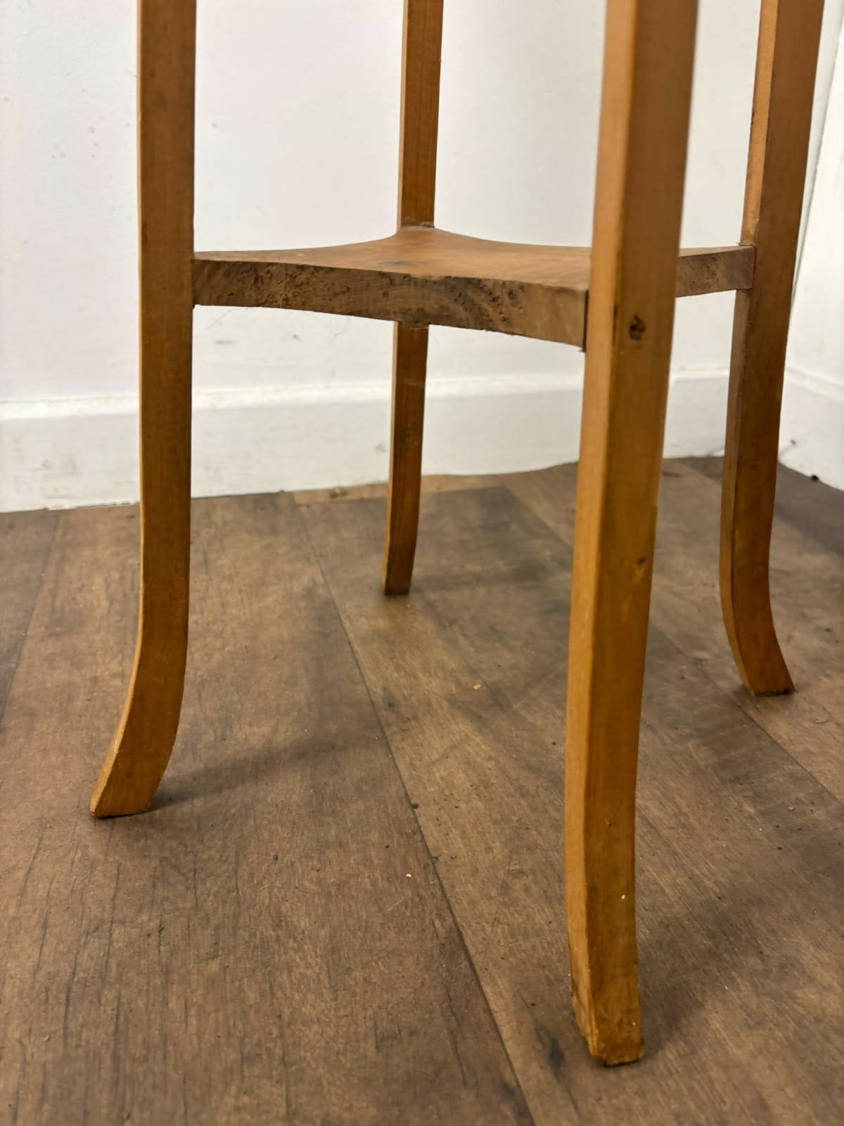 Vintage Pine Three Tier Plant Stand / Jardinière Stand