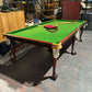 Exceptional Vintage Metamorphic Dining & Snooker Table – Slate Bed on Carved Claw & Ball Feet