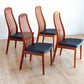 Mid century retro Danish dining chairs by Schou Andersen