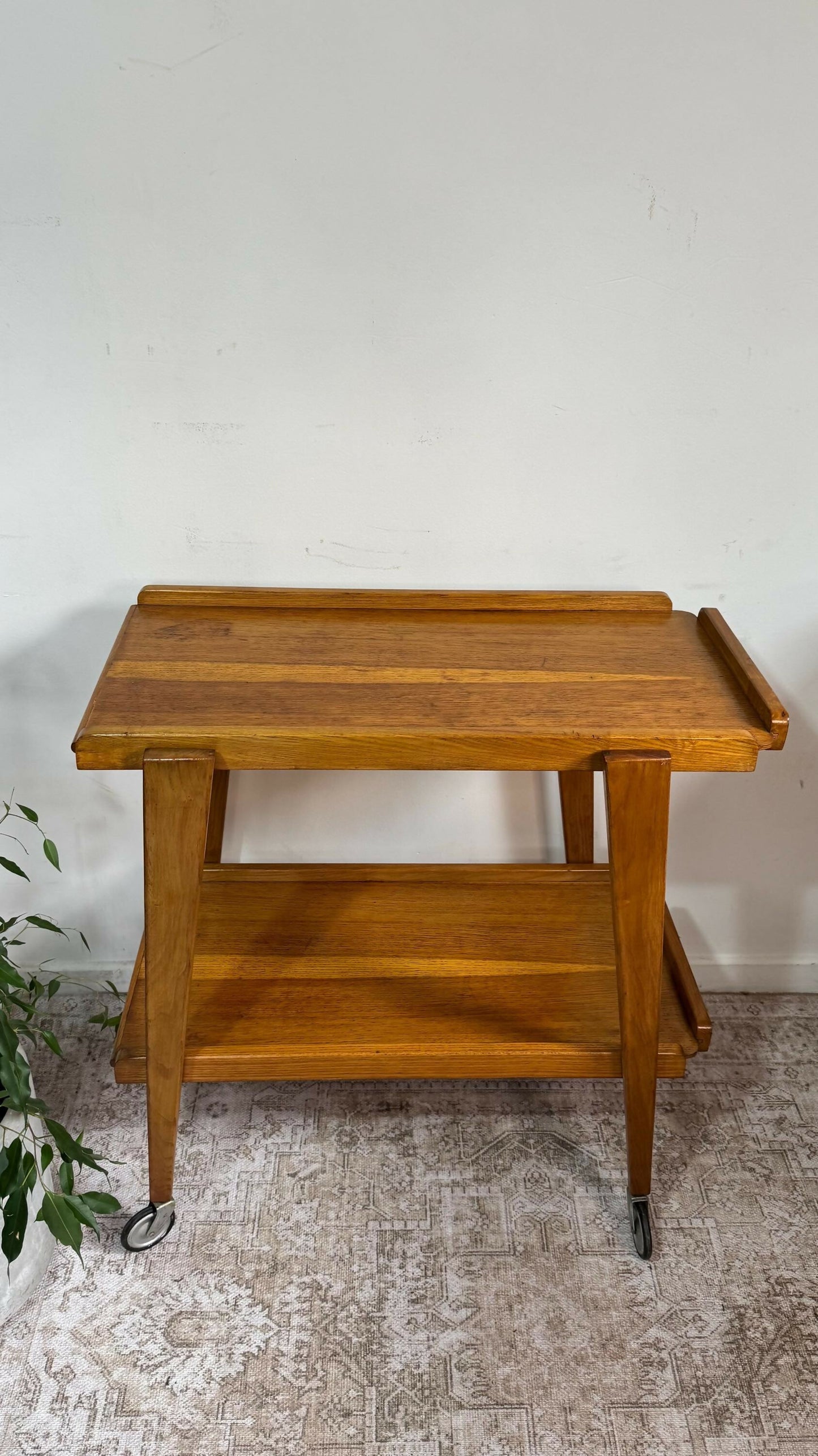 Mid century retro vintage trolley drinks Danish design