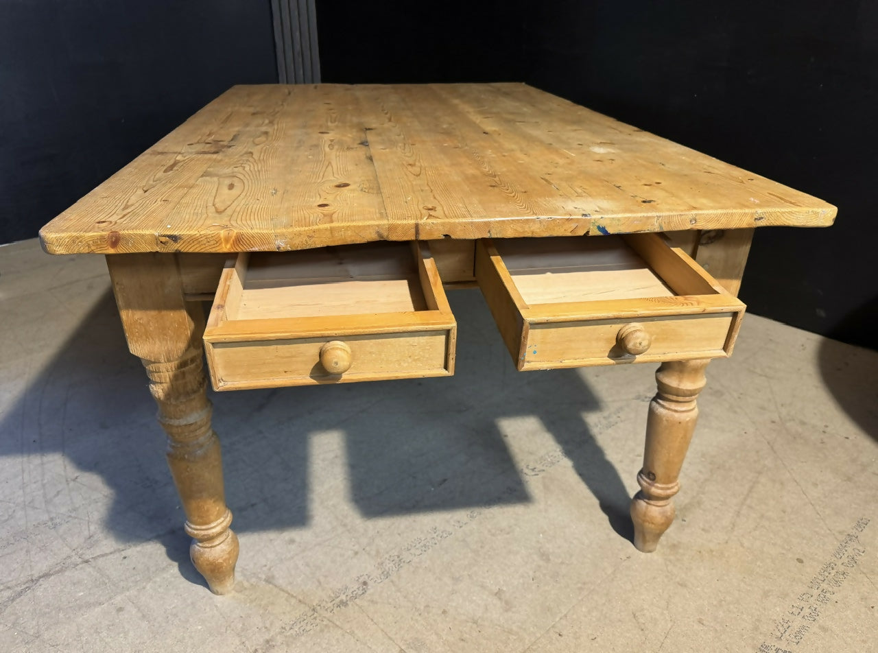 Pine Farmhouse Dining Table