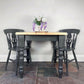 SOLD Farmhouse table and two chairs