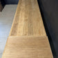 Large Extendable Bleached Oak Farmhouse Dining Table