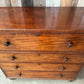 Antique Victorian Mahogany Large Chest of Four Drawers, c1870