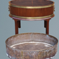 Mahogany and Brass Bound Oval Wine Cooler or Jardinière