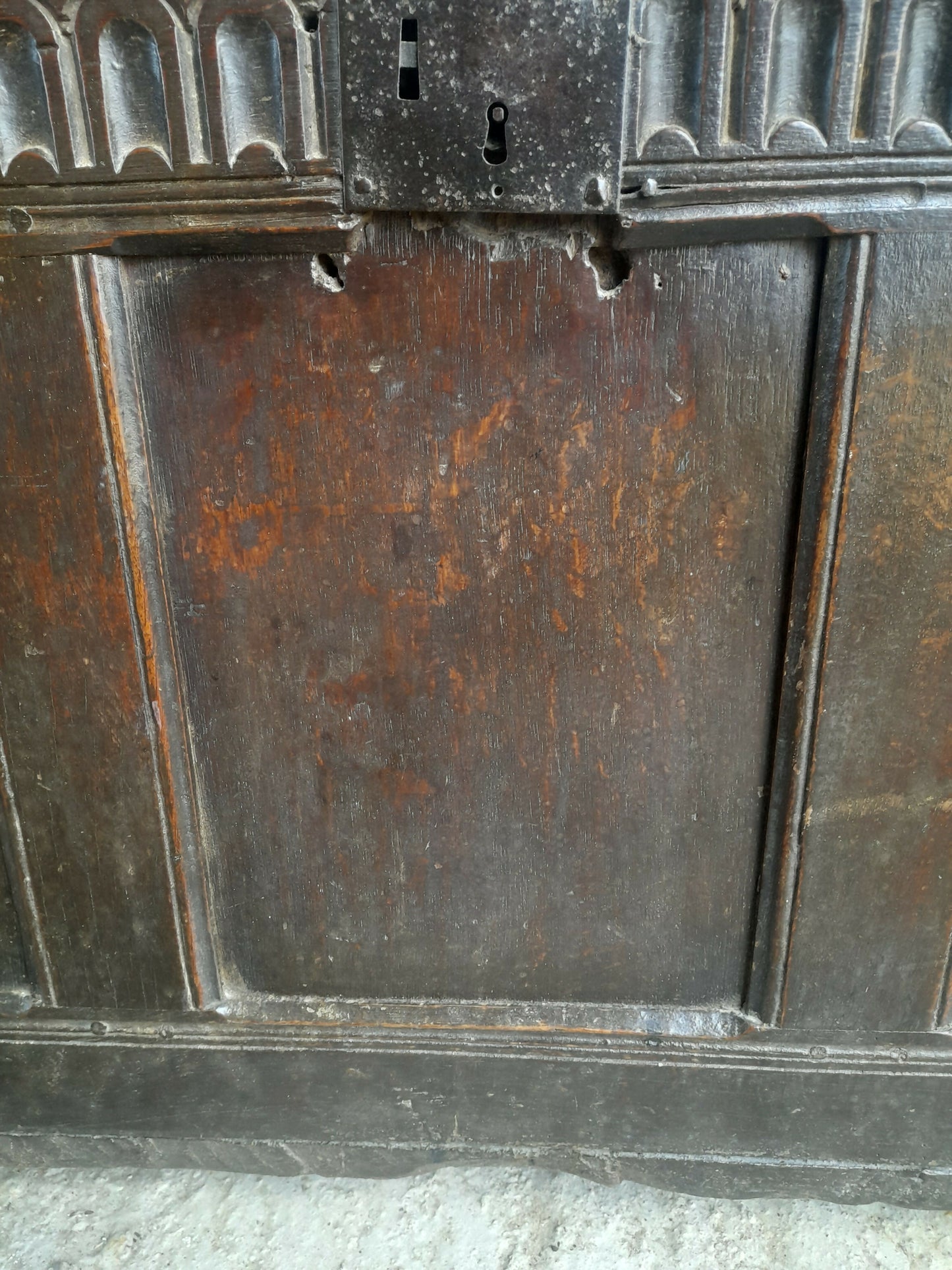 Antique Oak Coffer