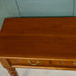 Antique Style Long Console Table - Hardwood Mahogany Finish