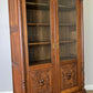Bookcase Antique French Style Glazed Display Cabinet Oak Sideboard LOT 6462
