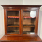 Late Victorian Mahogany Glazed Bookcase