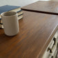 Pair of G - Plan Chest of Drawers - Hand- Painted Botanical Mural