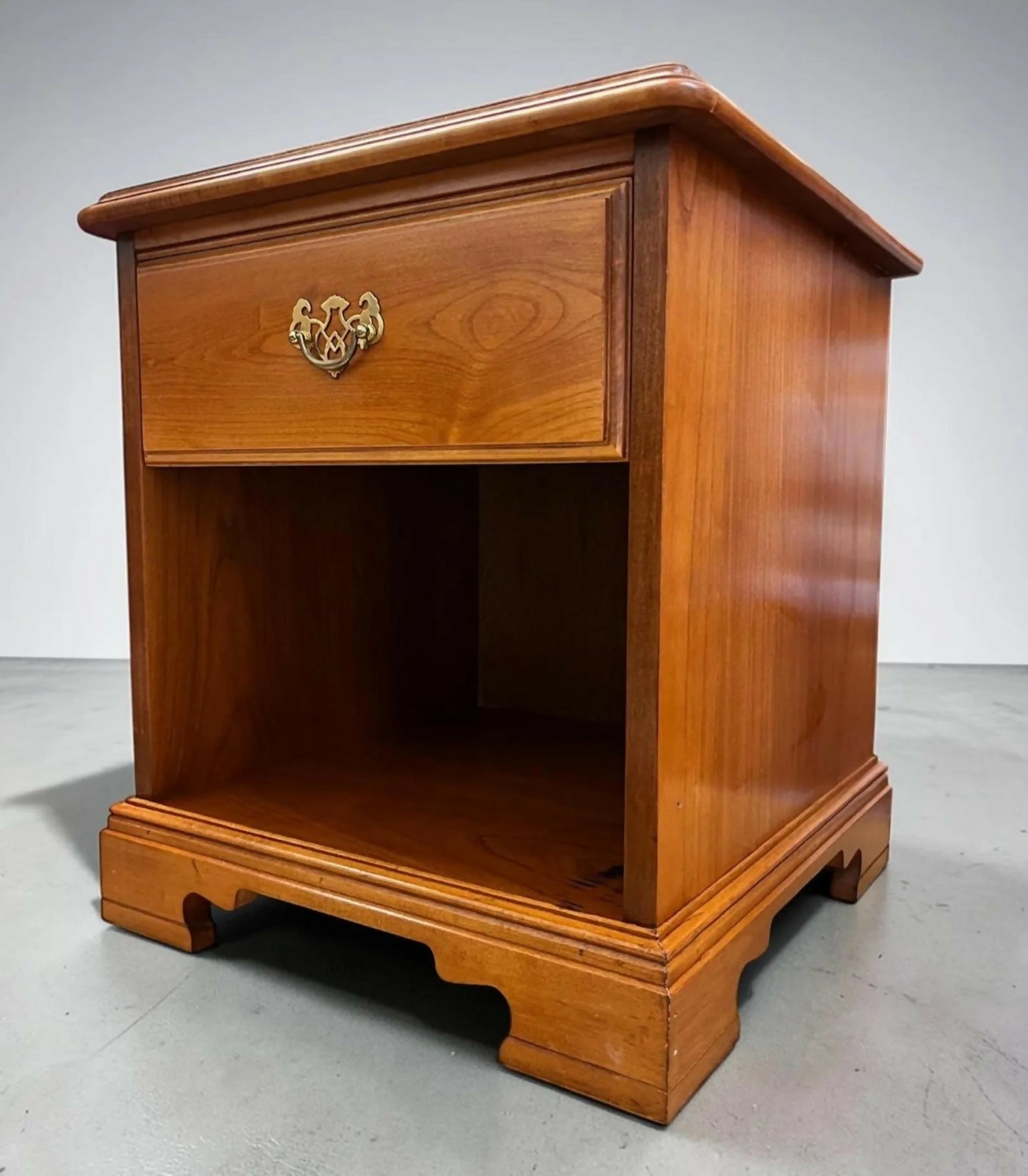 Vintage Bedside Cabinet by Younger Wood Bedroom Furniture 1970s Side Table, Lamp Table