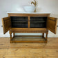 Vintage Vanity Unit Made to Order Vanity Unit Custom Made Bathroom Furniture Antique Vintage Bathroom Washstand Basin Unit