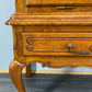 Cabinet Vintage French Style Oak Carved Sideboard with Drawer LOT 3757