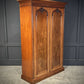 Vintage Victorian Mahogany Double Wardrobe