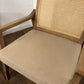 Pair Of Modern Armchairs With Bergere Panels