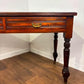 Edwardian Red Walnut Ladies Writing Table
