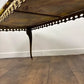 Vintage Marble Top and Brass Base Coffee Table
