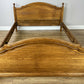 Bed Vintage French Style Double Bed Frame Carved Headboard LOT 6390