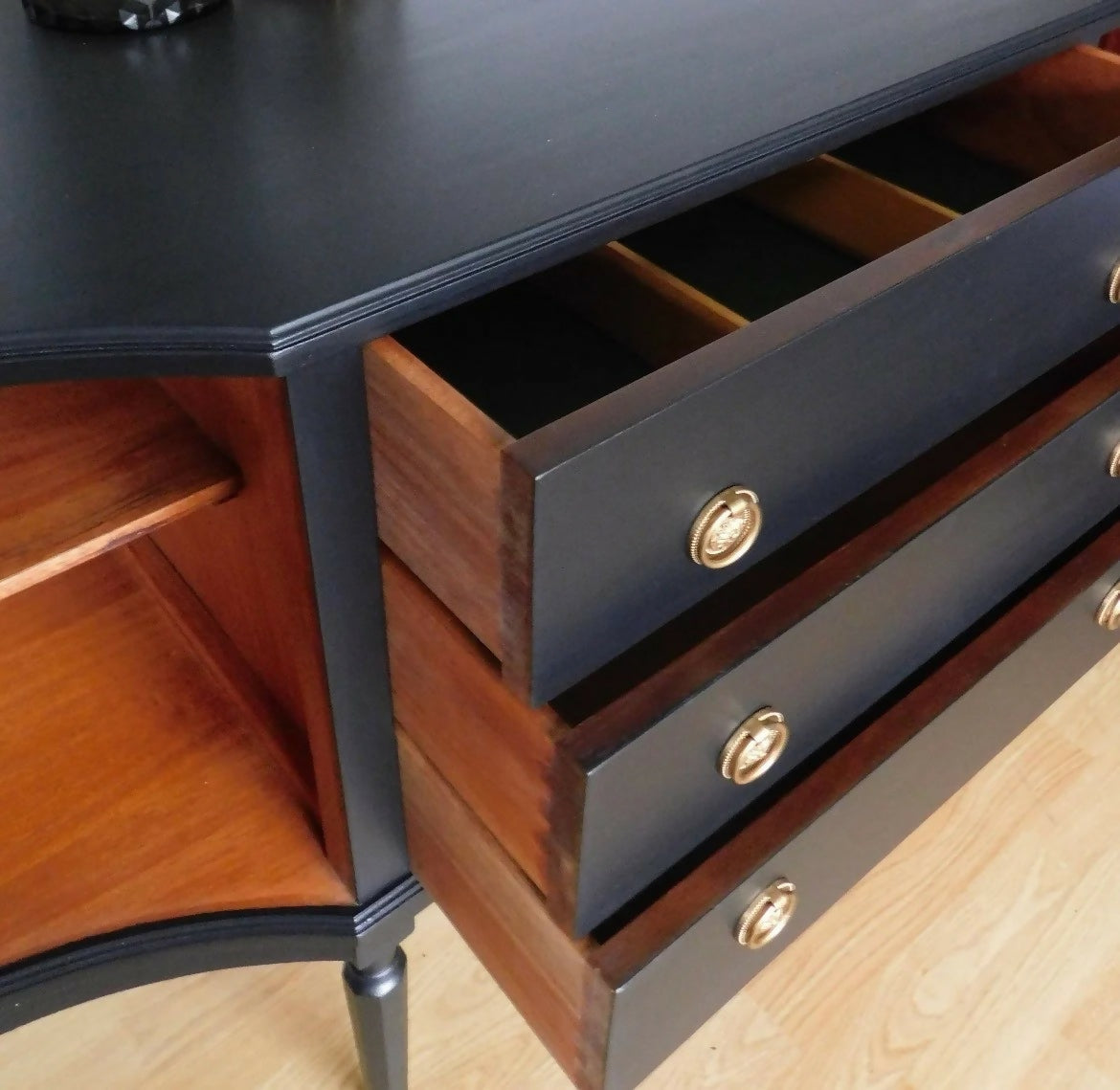 Stunning black sideboard