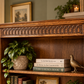 Old Mill Knightsman solid oak bookcase adjustable shelves