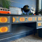 Desk By Stag, Dark Grey Retro 1970s